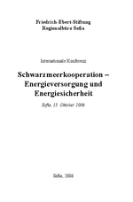 Internationale Konferenz Schwarzmeerkooperation - Energieversorgung und Energiesicherheit