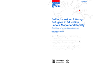 Better inclusion of young refugees in education, labour market and society